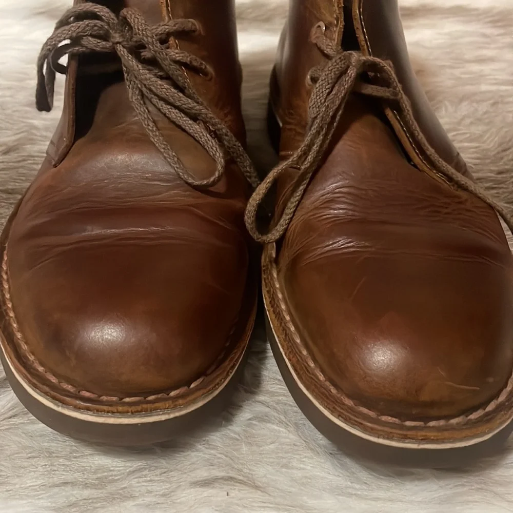 Clark's Originals beeswax Desert Boot Men's 9.5M great shape